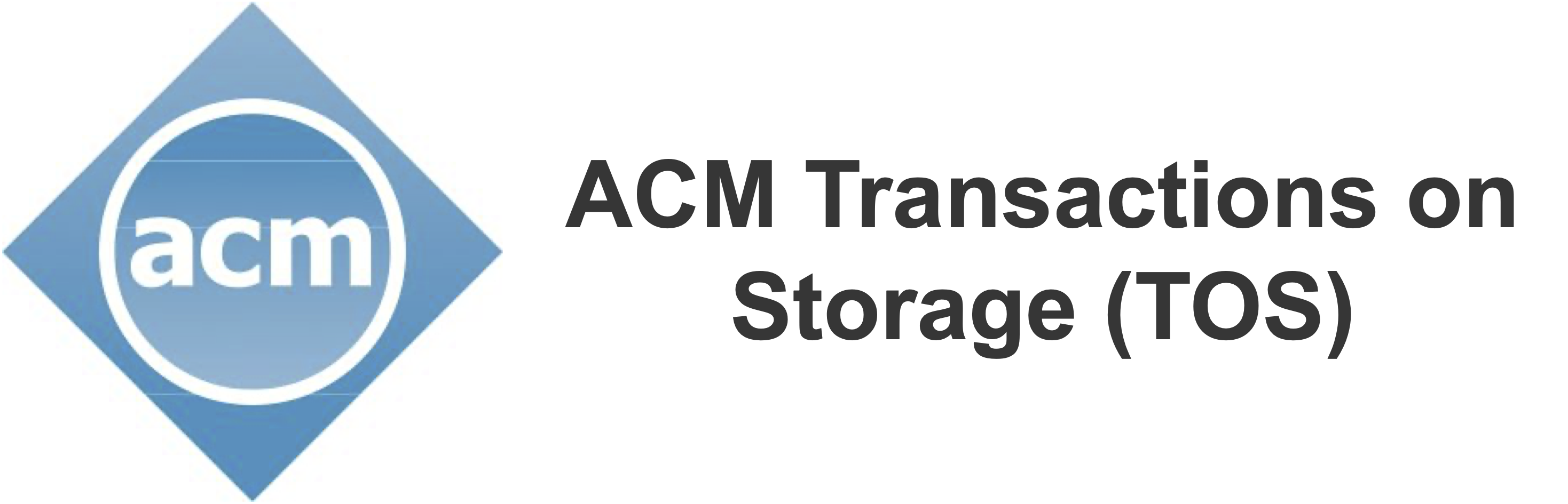ACM Transactions on Storage (TOS)